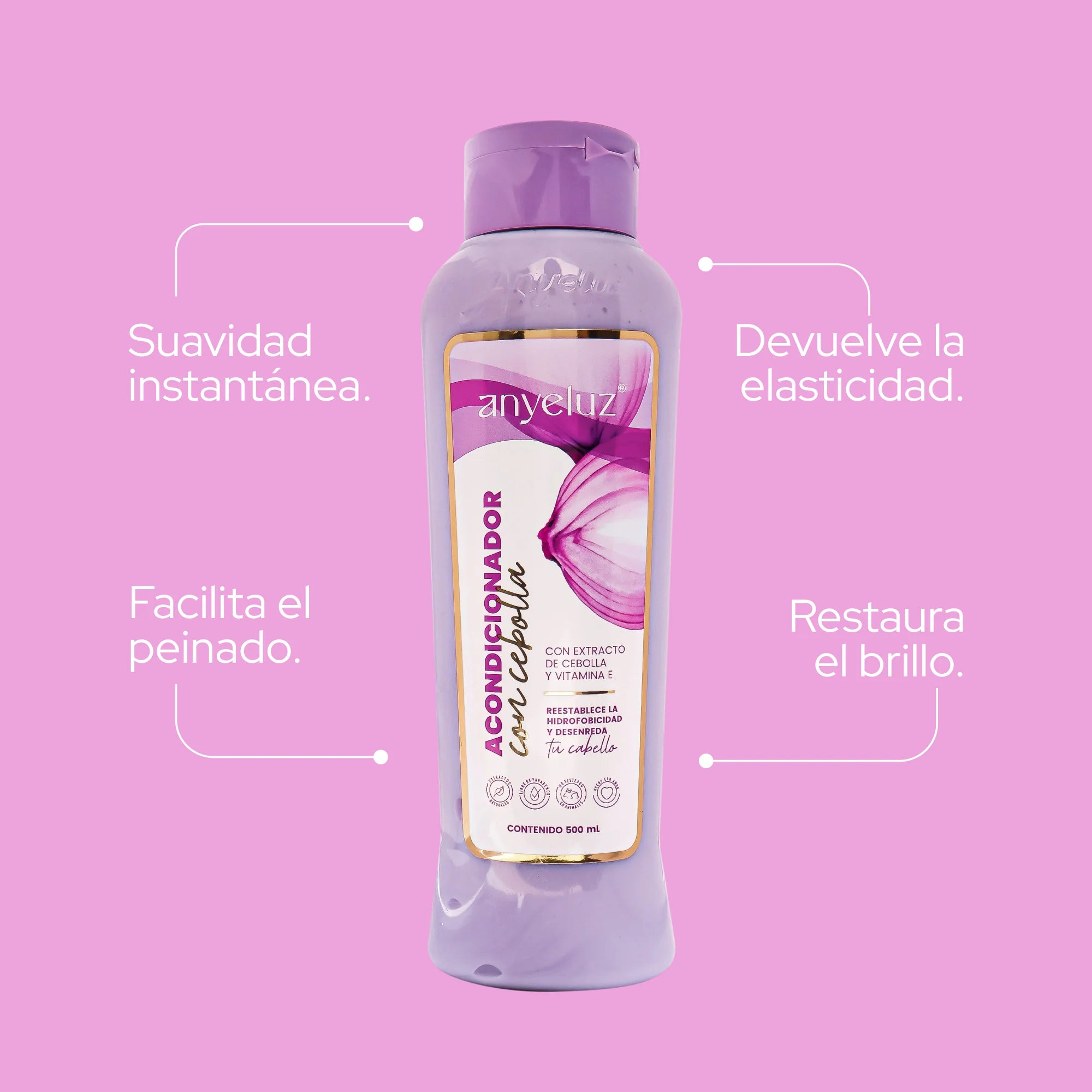 Acondicionador Cebolla Anyeluz X500Ml