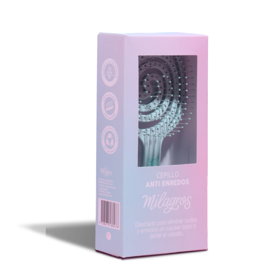 Cepillo Milagros Desenredante Espiral