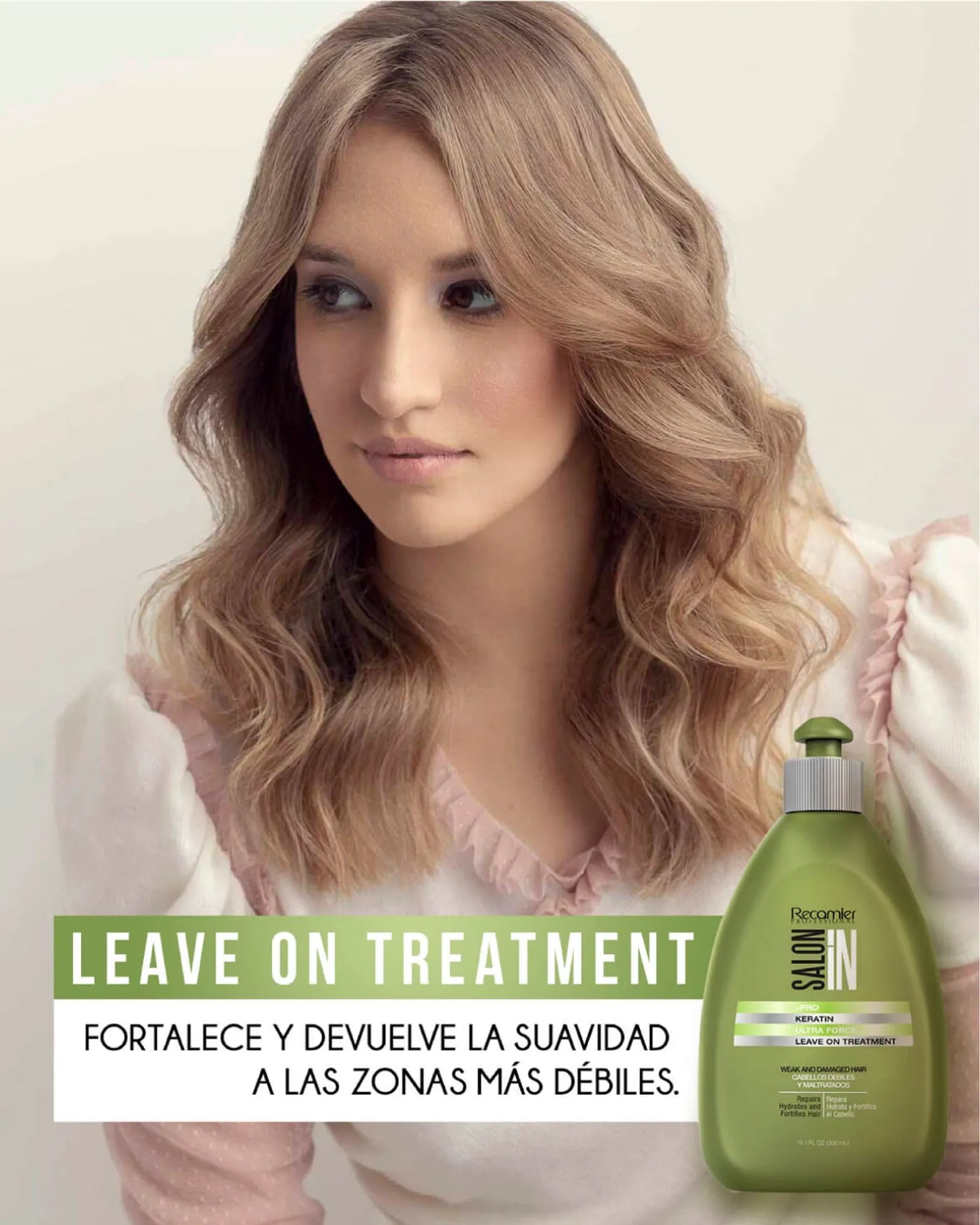 Crema De Peinar Keratin Ultraforce Leave On Treat Recamier X 300