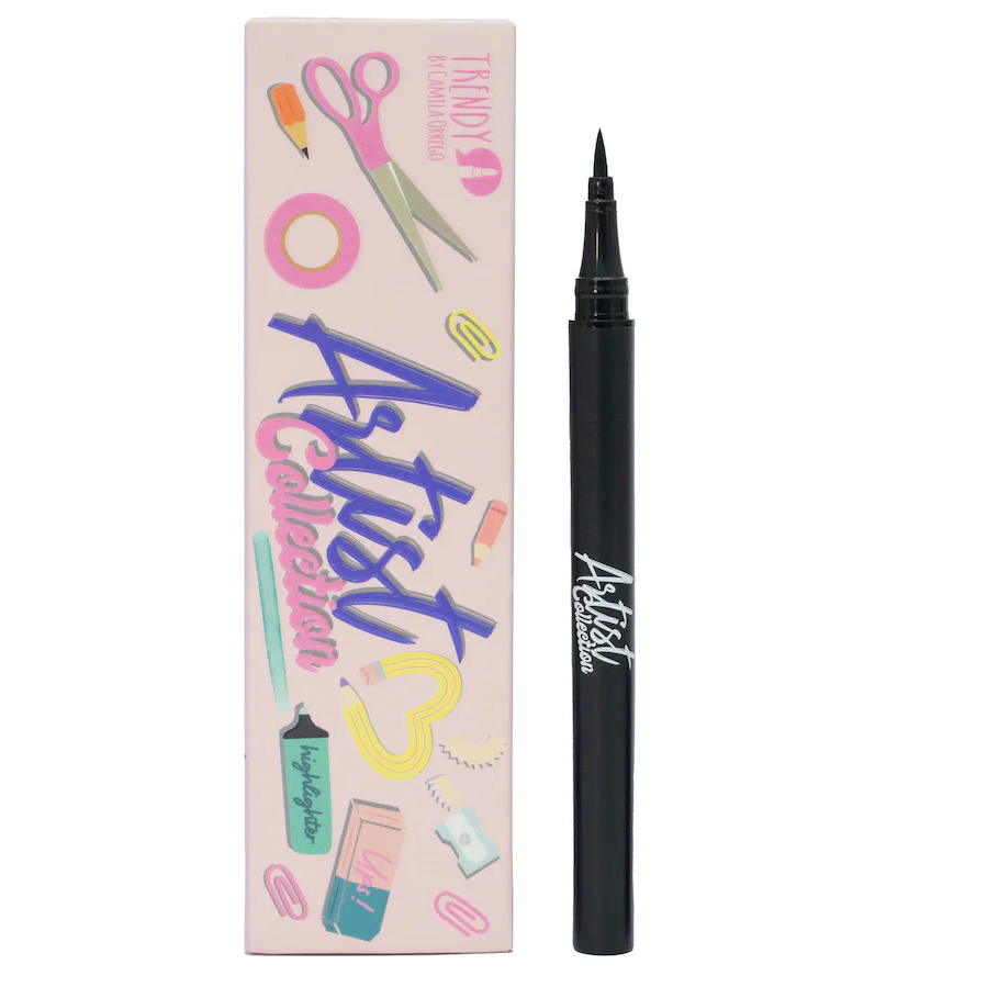 Delineador Plumon Trendy Coffe Y Negro