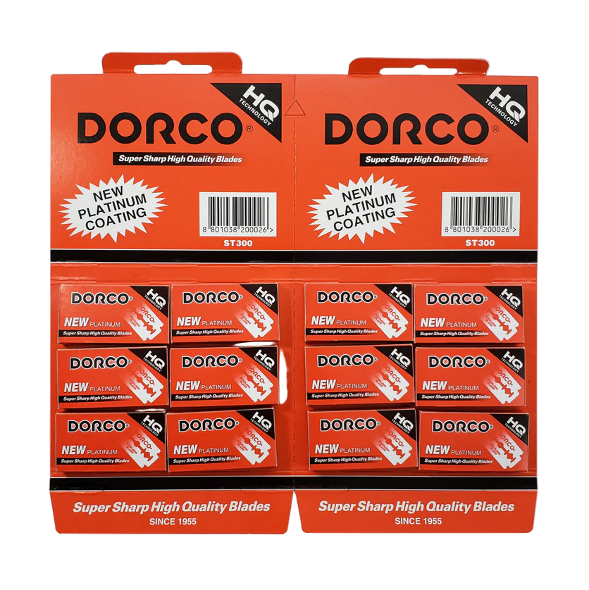 Display Cuchillas Dorco Roja *12