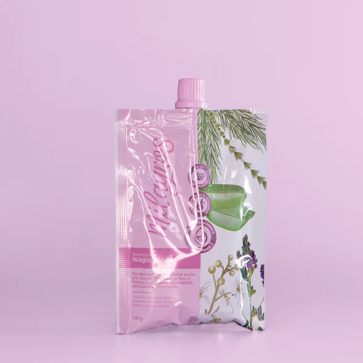 Doypack Shampoo Magia Capilar Milagros 100 Ml