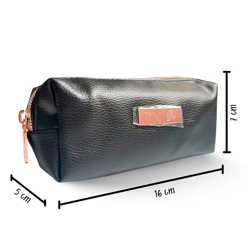 Kit Brochas Mini Negro Trendy