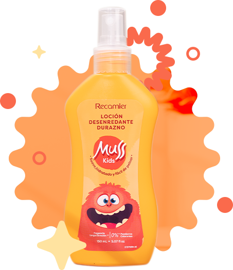 Locion Desenredante Durazno X300Ml Recamier Muss