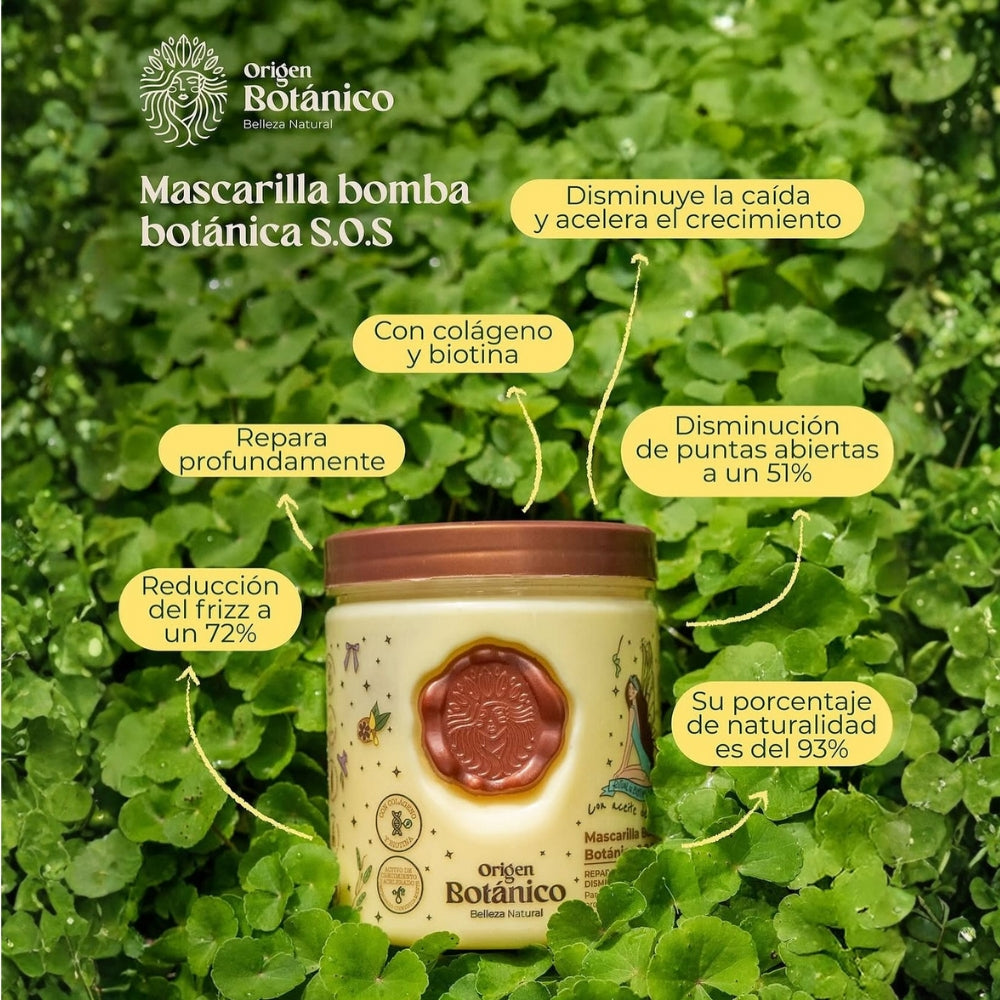 Mascarilla Bomba Botanica Sos Ritual Botanico 400Ml