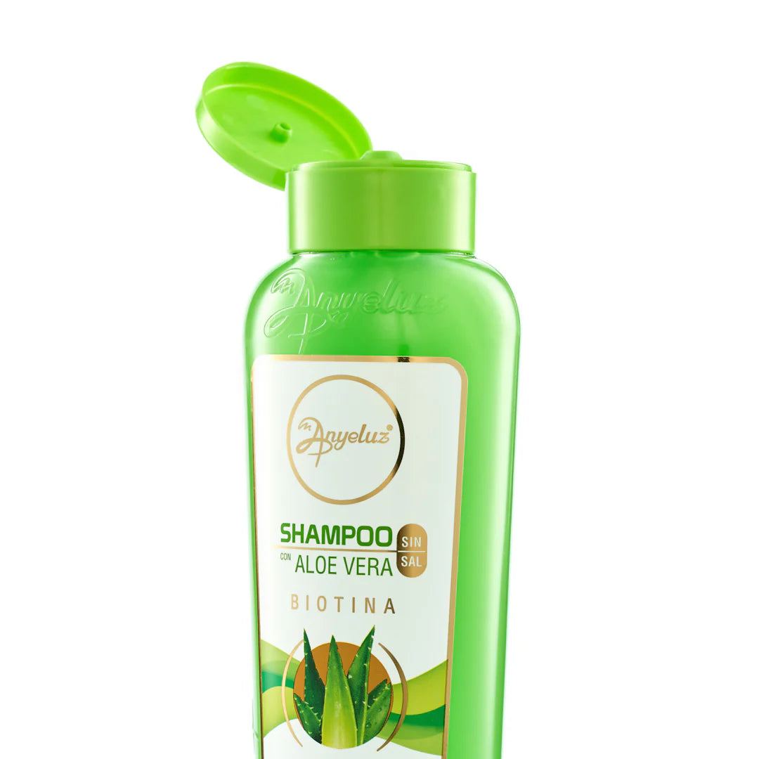 Shampoo Hidratante de Aloe Vera Anyeluz 500 ml