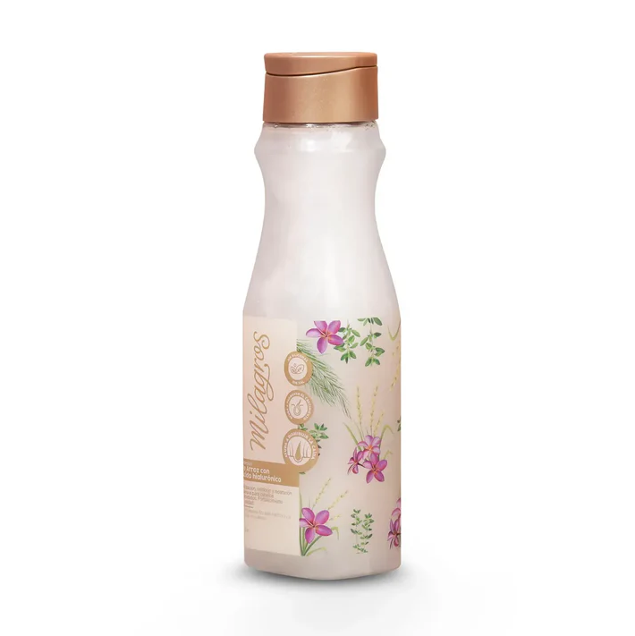 Shampoo Arroz Y Acido Hialuronico Milagros X 450Ml