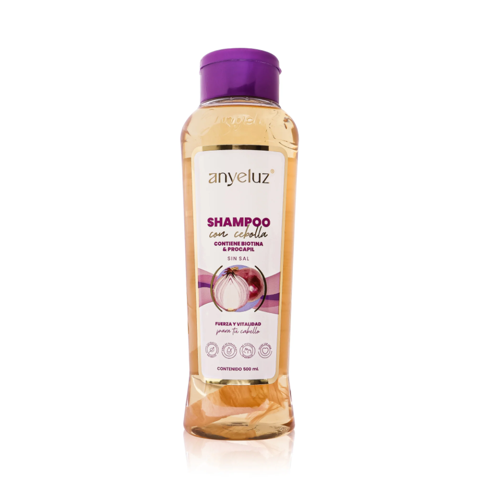 Shampoo Con Cebolla Anyeluz X500Ml