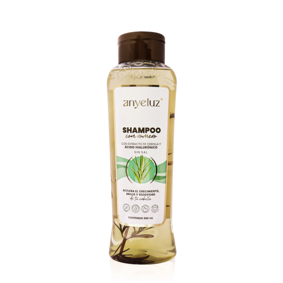 Shampoo Con Romero Anyeluz X500Ml