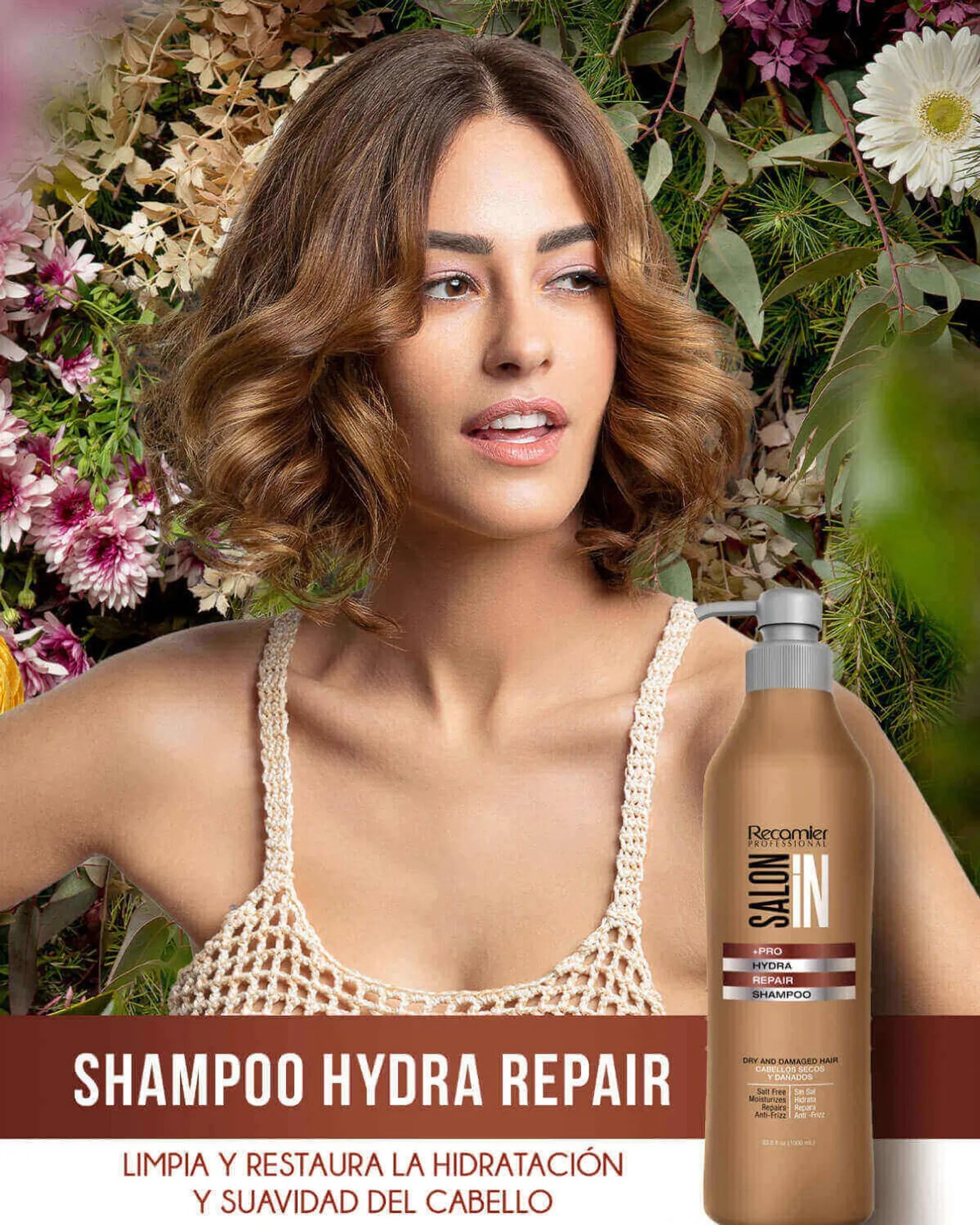 Shampoo Hydra Repair Salon In 1000 Ml Recamier