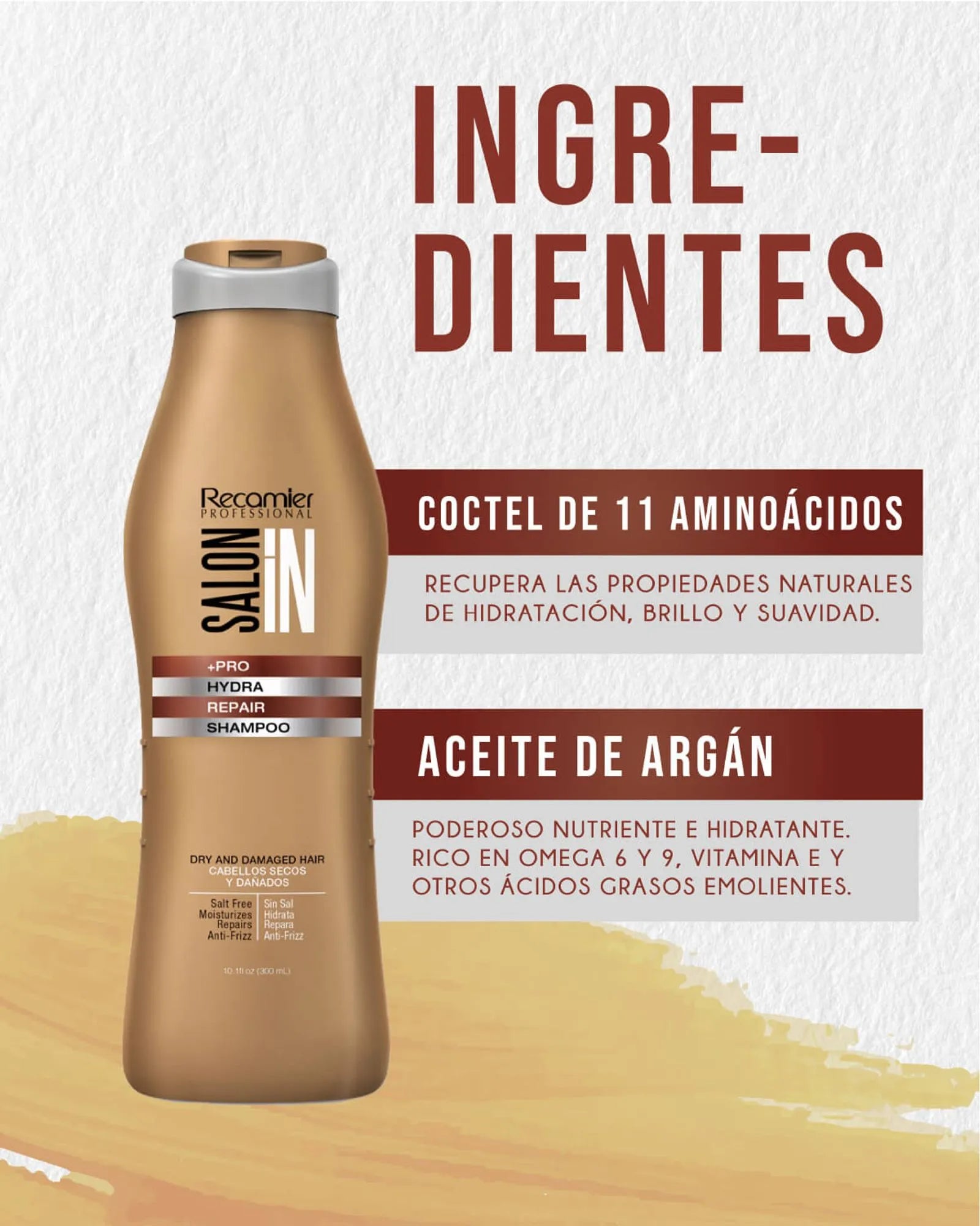 Shampoo Repair Recamier X 300 Ml