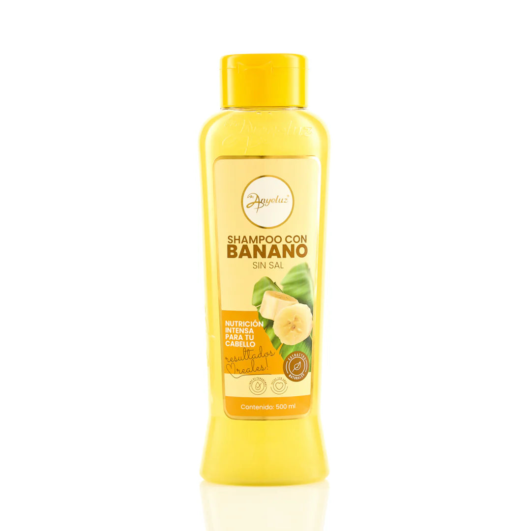 Shampoo Nutritivo de Banano Anyeluz 500 ml