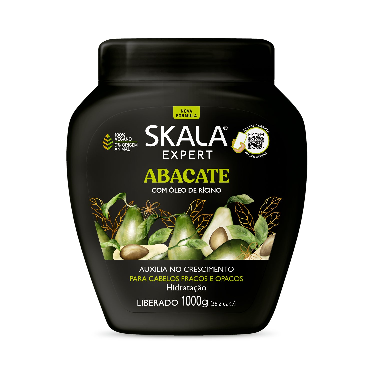 Tratamiento Skala Abacate Con Oleo De Ricino *1000 Gr