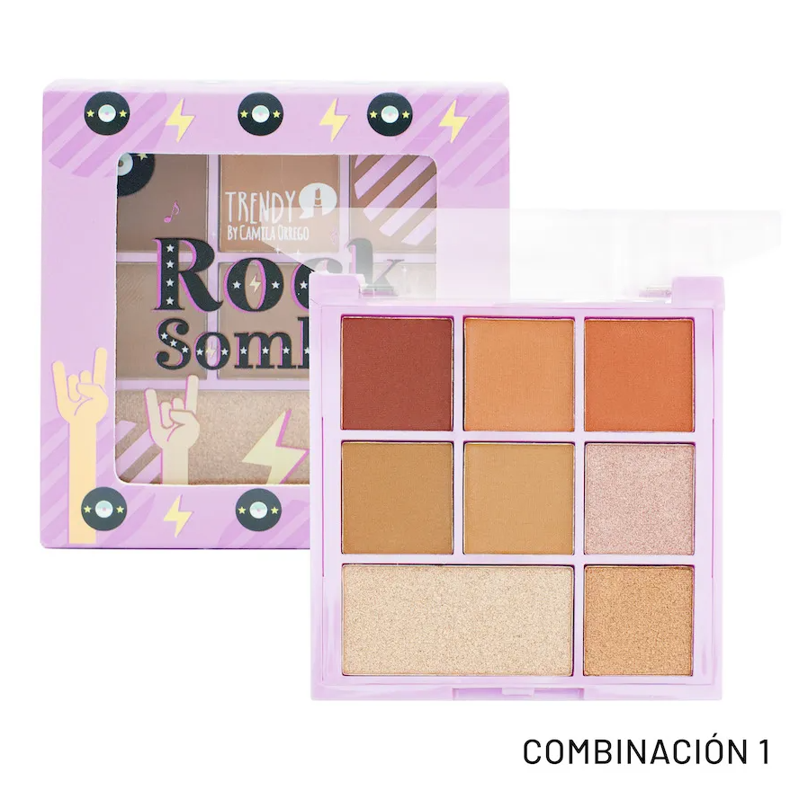 Sombra De Ojos Rock Trendy